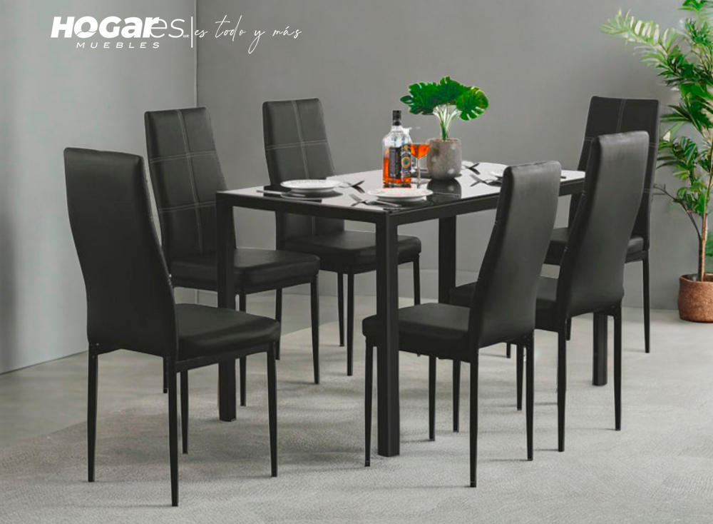 COMEDOR CARTAGENA C/6 SILLAS CARTAGENA