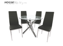 COMEDOR LUCCA C/4 SILLAS LUCCA