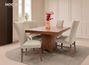 COMEDOR EROS C/4 SILLAS MILAN MAGIT BEIGE