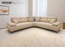 SALA MODULAR EZZCA BEIGE TERCIOPELO