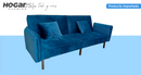 SOFA CAMA BELMONT AZUL