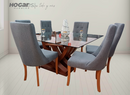 COMEDOR TAMAYO C/6 SILLAS LUCIA GRIS