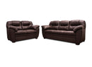 JGO DE SALA 3-2 TOXCANA PIEL CHOCOLATE